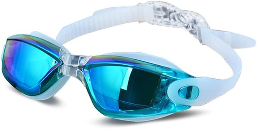 Professional Silicone Swimming Goggles Anti-fog Electroplating Uv Glasses for Men Women Diving Water Sports Eyewear