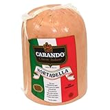 Carando Deli Half Cut Portion 2 Piece Mortadella, 5.6 Pound -- 2 per case.