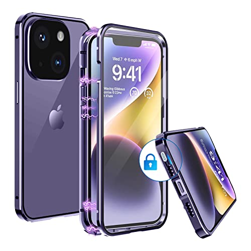 Kiyuri iPhone 14 p P[X ʕی ʃKX 9HKX Jی상^gv[g op[bN }Olbg Jo[ ACtH14 X}zP[X CX[dΉ X}zJo[ A~op[t[ Sʕی (iPho