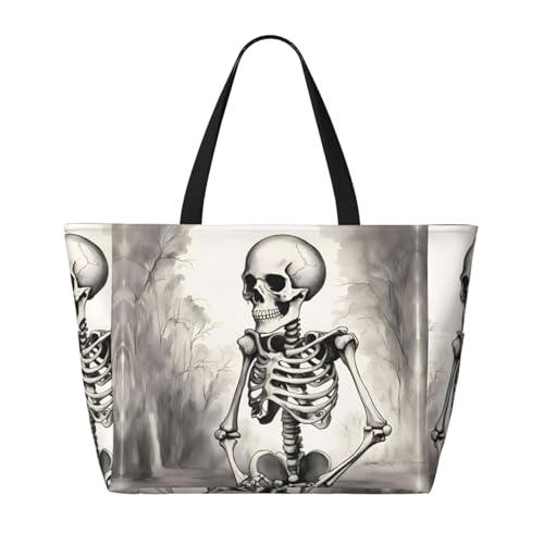 Sac de voyage pliable squelette idéal pour vos vacances d'été
