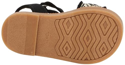 TOMS Girl's Ankle-Strap Wedge Sandal2