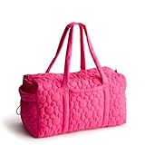 Vera Bradley Women's Disney Featherweight Large Original Duffel Bag, Beetroot Pink, One Size