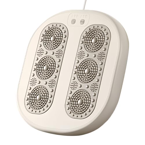 Masajeador eléctrico de pies recargable por USB y con función de calor para usar en casa