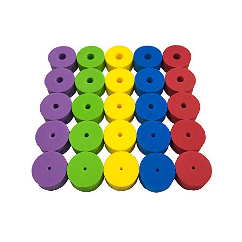 Colorful Stitch Stoppers Needles Stoppers 50pcs for Knitting/Crochet/etc. (Available in 5 Sizes, Includes 5 Colors, 50pcs) - Thumbnail 4