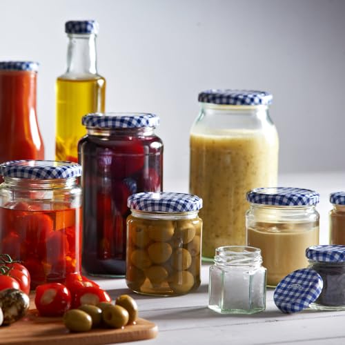 Image of Kilner Premium 43ml Round Twist Top Mini Glass Jar for Herbs, Spices, Salt, Pepper | Multipurpose Transparent Reusable, BPA Free Kitchen Container