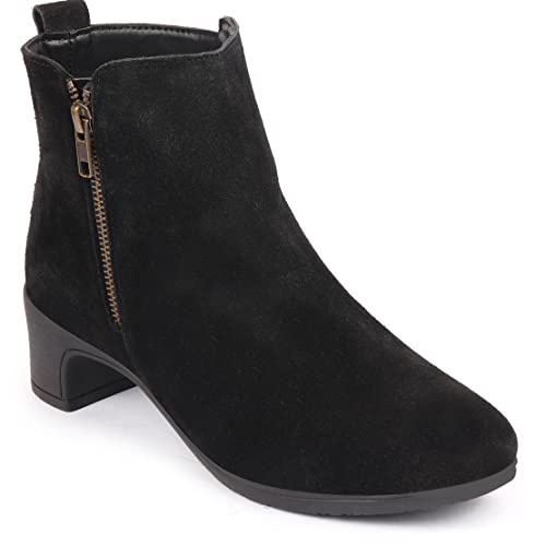 Image of FAUSTO Women Flared Heel Boots