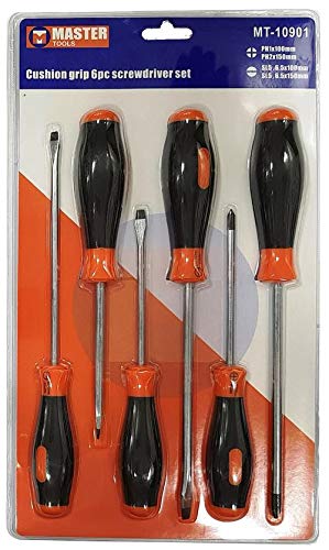 Screwdriver Set 6 Pieces - Master (mt-10901)