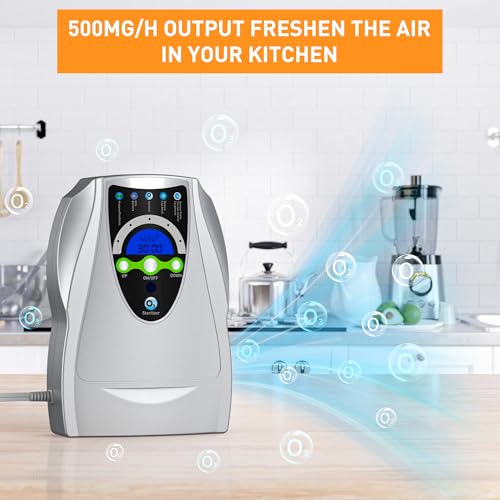Generador de ozono portátil multifuncional con temporizador miniatura 3