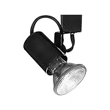 WAC Lighting JTK-178-BK J Series Line Voltage Track Head in Black Finish
