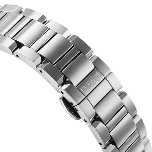 Image of Xylys Analog Blue Dial Stainless Steel Strap Watch for Men