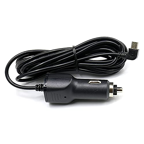Image of Pruveeo Mini USB Port Car Charger Power Cord Adapter 5V 3A for D90-4CH /D30H Dash Cam
