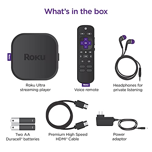image for Roku Ultra | Streaming Device HD/4K/HDR/Dolby Vision with Dolby Atmos,