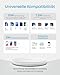 Anker 313 Kabelloses Ladepad Pad, Qi-Zertifiziert 10W Max für iPhone Serie 17/16/15/14, SE 2020, 12, AirPods Pro 2 (Ohne Netzteil, Nicht kompatibel mit MagSafe Magnetischer Ladefunktion)