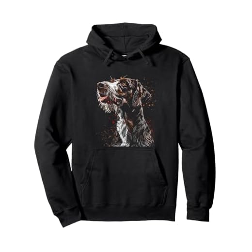 Deutsch Drahthaar Pullover Hoodie