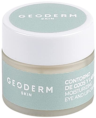 GEODERM SKIN Contorno de Ojos y Labios Orgánico - Tratamiento Antiarrugas con Ácido Hialurónico, Spilanthes y Cafeína - Efecto Reafirmante e Hidratante - 10 ml