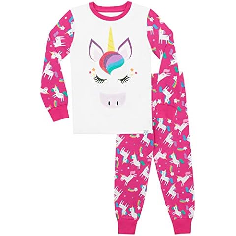 Harry Bear Girls Unicorn Snuggle Fit PJs Cover