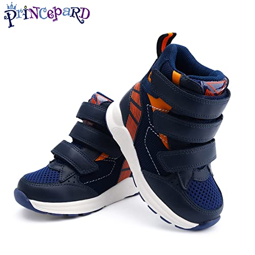 princepard Toddlers Orthopedic Shoes,Kids High Top Corrective Sneakers with Arch & Ankle Support for Girls and Boys to Correct Foot Problems4