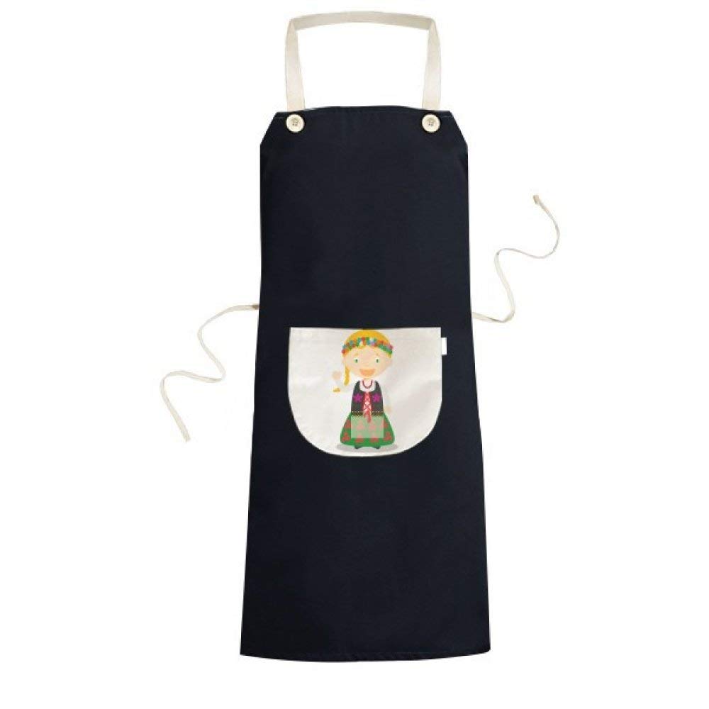 Tabliers bavoir de poche noir anti-taches pour cuisiner proprement sans salir vos vêtements