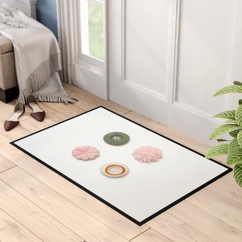 Paillasson Wagashi bonbon nourriture cuisine japonaise - Tapis déco douceurs japonaises 60x40
