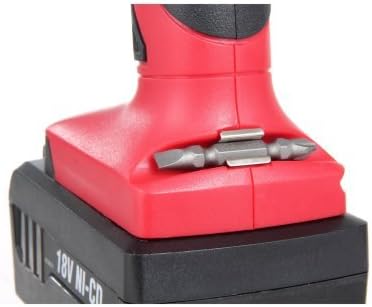 Close-up of drill bit holder