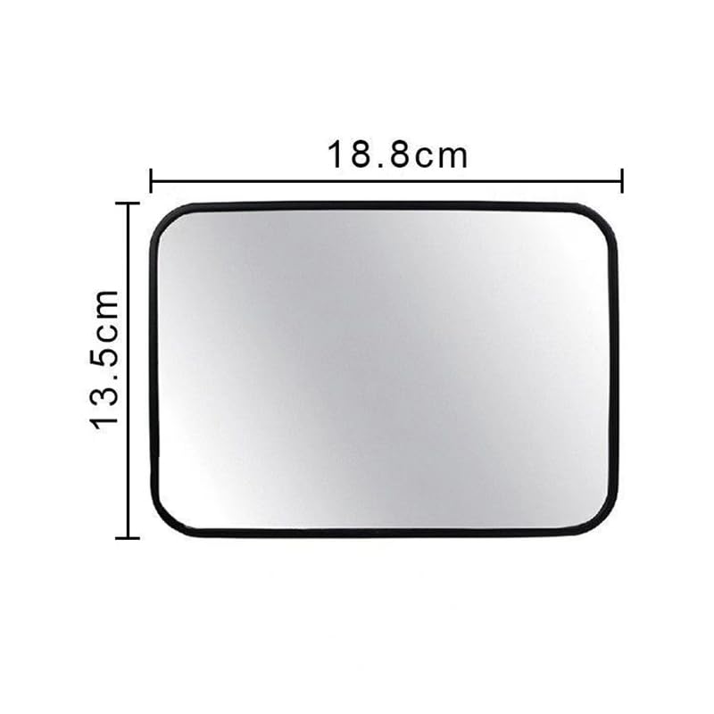 Espejo para Asiento de Coche Espejo retrovisor for Coche Opel Antara 2006-2010, Espejo retrovisor de Seguridad Ajustable irrompible for Asiento Trasero de Coche, Accesorios for Coche(A)