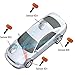 JXD 1 sensor RDKS/TPMS (válvula de metal) compatible con Mercedes-Benz CLA Shooting...