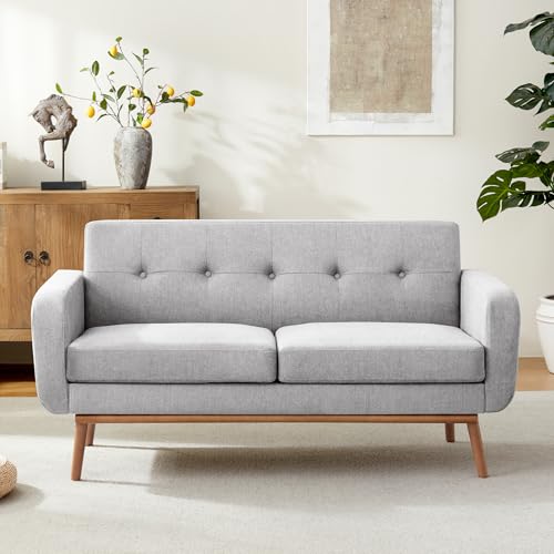 HUIMO Mid Century Modern Sofa, 60