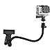 CamKix replacement Clamp Mount compatible with Gopro Hero 6, 5 Black, Session, Hero 4, Session, Black, Silver, Hero+ LCD, 3+, 3, 2, 1 and Compact Cameras (Clamp Mount for Gopro Hero)