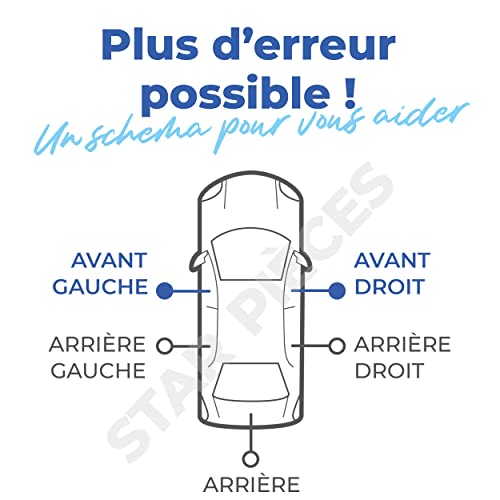 Arrêt de porte Clio 4 renforcé STARKIT PERFORMANCE double position avant - 4