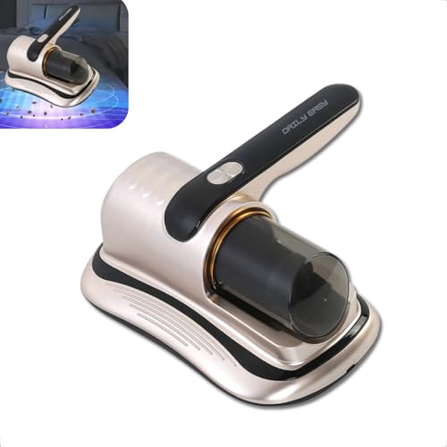 Life Simpli ® Aspirador De Pó Anti Ácaros, Cama 8kpa Sucção Aspirador De Colchão Sem Fio Com Filtro Anti Alérgenos Limpador Profundo De 2 Velocidades