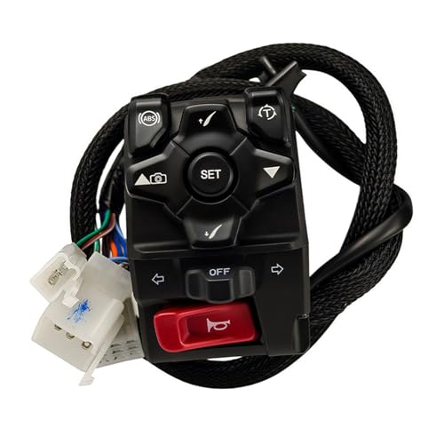 Kit de commande de guidon multifonction et ergonomique pour moto - 7