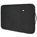 Flintronic Laptop Sleeve for 14 Inch, Water Resistant Laptop Sleeve, Portable Mens Lap-top Bag with Pockets and Compartments, Compatible with MacBook, Asus, Dell, HUAWEI 14 Inch Lap-top (Black)