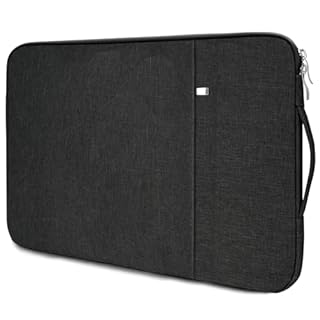 Flintronic Custodia per Macbook Air 13 Pollici, Sleeve per Laptop, Impermeabile Custodia Borsa Custodia Protettiva Compatibile con MacBook Pro/Acer/Dell/Lenovo/HP/Samsung/Sony/Asus, 13 Pollici -Nero