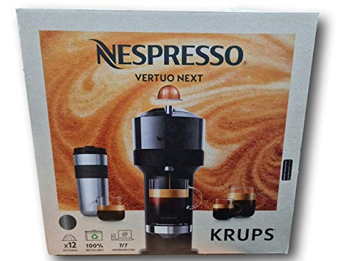 NESPRESSO by Krups Vertuo Next Premium XN910C40 Coffee Maker - Chrome Black Finish - Image 3