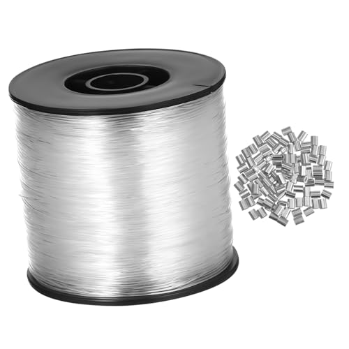 TEHAUX Fishing Line Alternative 200m Nylon Fishing Wire Invisibile String for Hanging Crafts