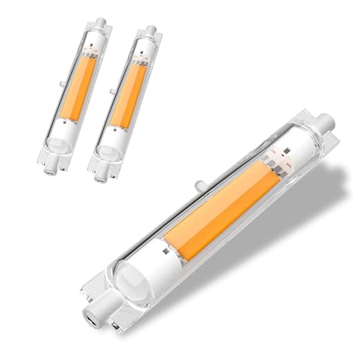 GDYOD Ampoules R7S LED 118mm Dimmable,30W Équivalent à Ampoule Halogène 118mm 300W, Sans Scintillement,Blanc Chaud 3000K 3000LM,AC 220-240V,Éclairage à Faisceau 360°, Lot de 2