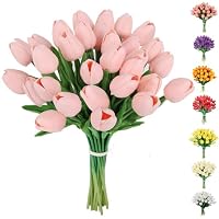 Amazon.co.jp: C APPOK 人工チューリップの花 フェイクラテックス