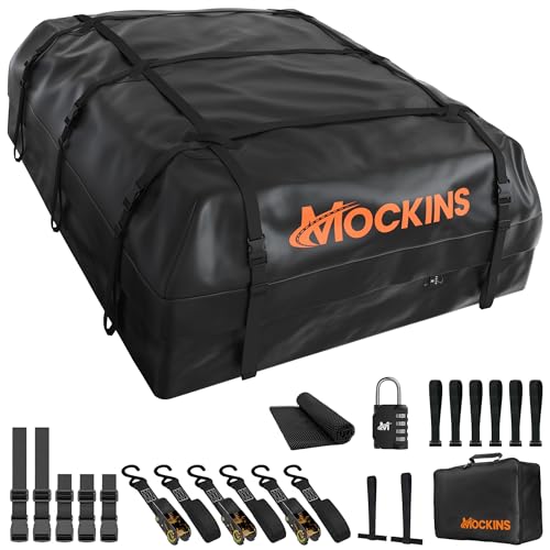 Mockins Bolsa de Techo para Carro XXL 72"x48"x20" Suave 840D con Accesorios