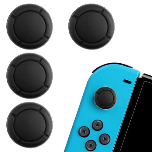 4-Stück Controller Stick Aufsätze für Nintendo Switch Joystick Kappen,Nintendo Ersatzteile für Switch Joy Con Kappen Nintendo Switch Zubehör Controller,Verbessertes Gamer Spielerlebnis Thumbsticks