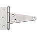 National Hardware N129-031 V286 Extra Heavy T Hinges in Zinc plated, 2 pack