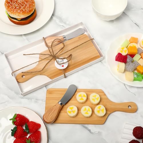 Set 6 tablas de cortar con cuchillos y cajas de regalo miniatura 4