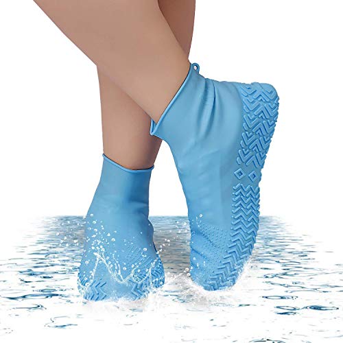 Buy Waterproof Silicone Shoes Covers Foldable NonSlip Reusable Shoe