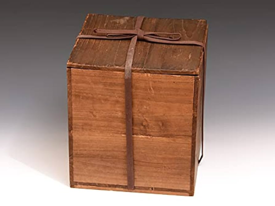 手桶水指　塗師　真塗　内朱　水指　極上品　お茶道具　時代箱付　時代物　漆芸　茶事 高取耳付水指 鬼丸雪山造 塗蓋海田宗恵作 共箱 : 茶道具商 越中