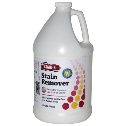 Stain-X Cleaner | Effective Stain Remover for Laundry, Carpet, Clothing, Upholstery and Other Washable Fabrics - Value Pack (128 oz) #1