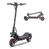 ENGWE Y1000 Monopattino Elettrico a Doppio Motore con Batteria da 52V e 22.5Ah Fino a 100KM, Sblocco NFC e Bluetooth, Navigazione Intelligente, Freni Disco Idraulici e Doppia Sospensione (Nero)