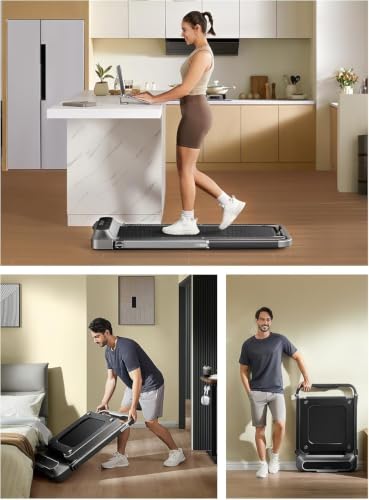 Image of WALKINGPAD Folding Treadmill, 2 in 1 Walking Pad with Handle Bar