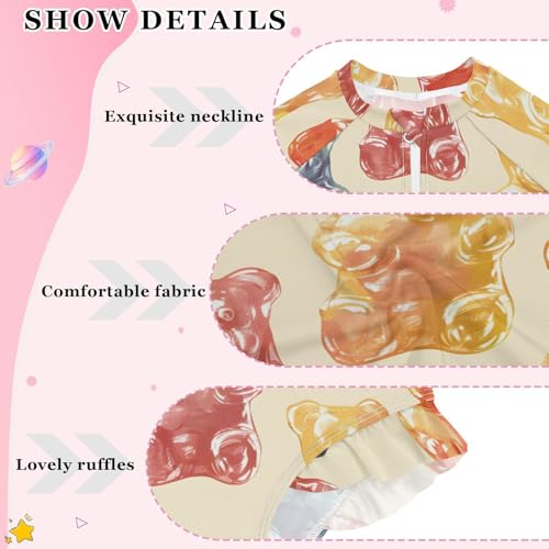 Image of Girls One Piece Swimsuits Long Sleeve Swimsuit Zipper Bathing Suits Swimwear