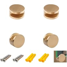 4Pcs Mirror Glass Clips Aluminum Glass Shelf Clamp Mirror Mounting Clips Mini Mirror Support Bracket Mirror Wall Holder Clips,Fitting for 5-11mm Thick MirrorSilver