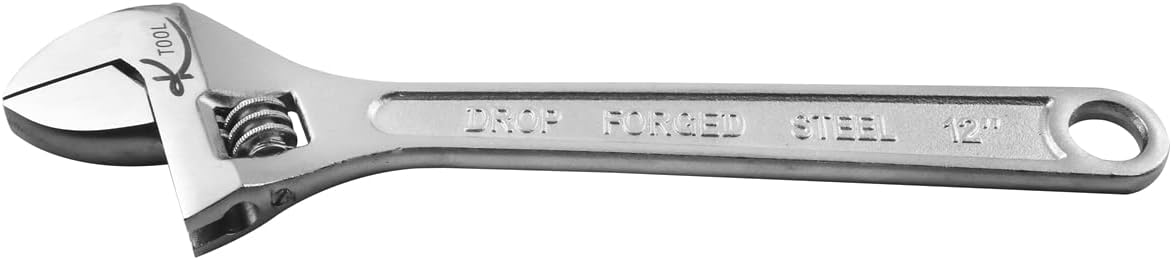 K Tool International Wrench Adjustable 12 Inch