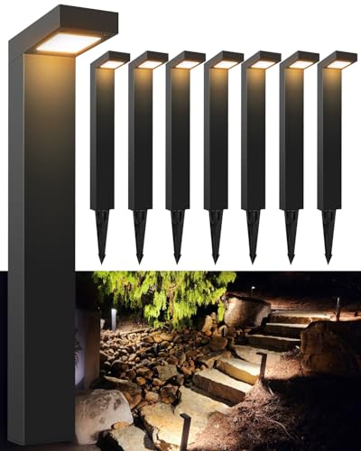 GKOLED 8-Pack Low Voltage Pathway Lights